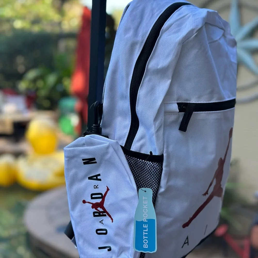 NIKE AIR JORDAN BACKPACK‎ 9A0503-001 WHITE
